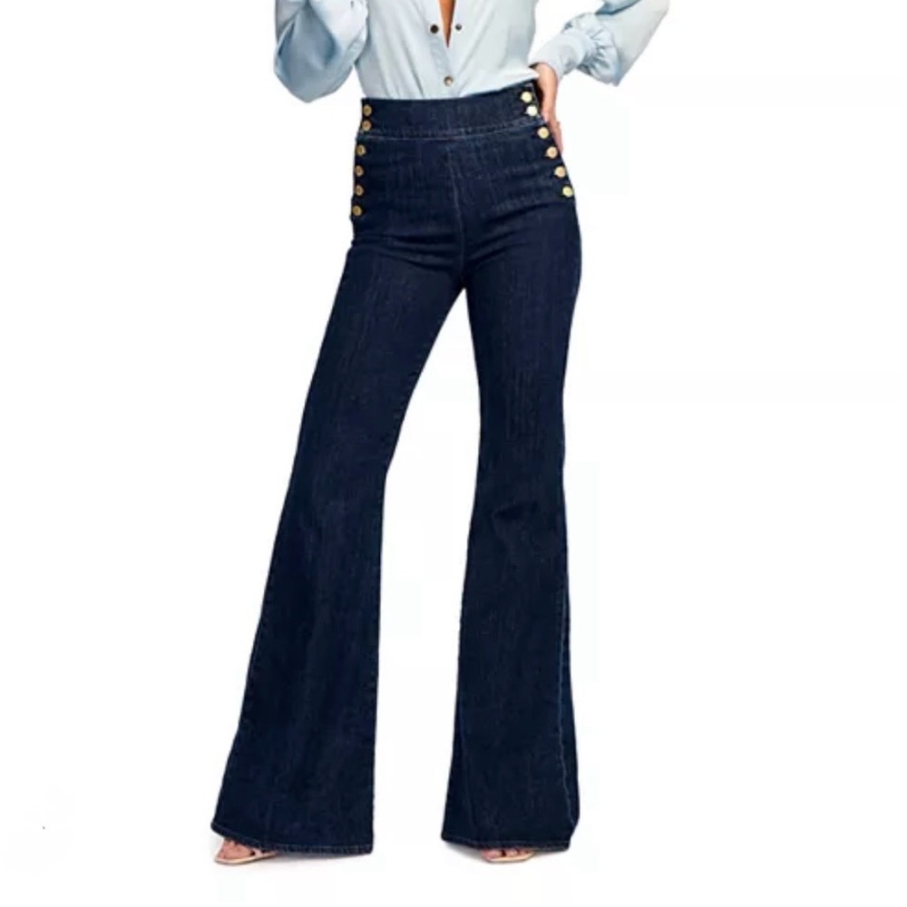 Ramy Brook Romee High-Rise Flare Jeans